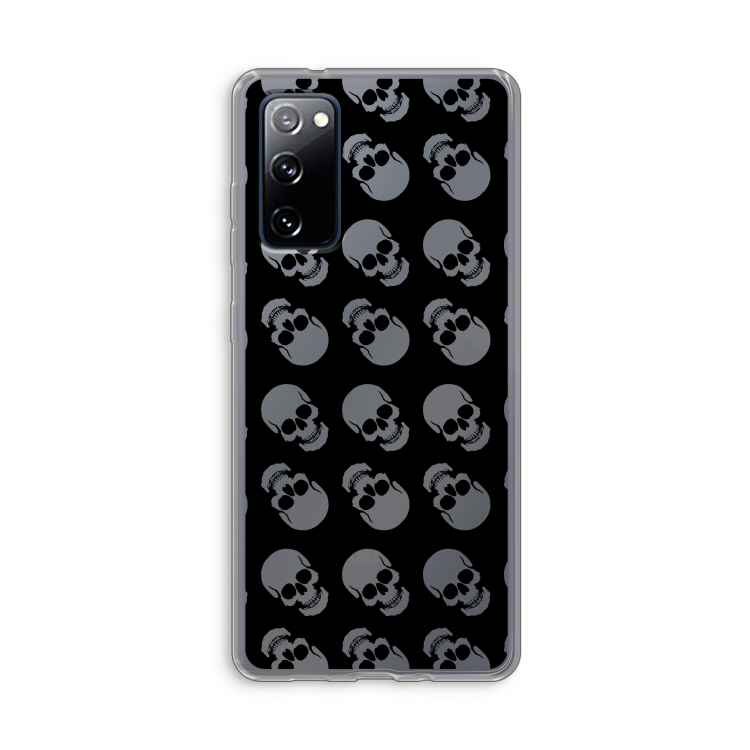 Musketon Skulls: Samsung Galaxy S20 FE / S20 FE 5G Transparant Hoesje