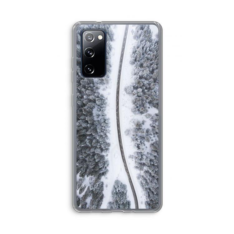 Snøfall: Samsung Galaxy S20 FE / S20 FE 5G Transparant Hoesje