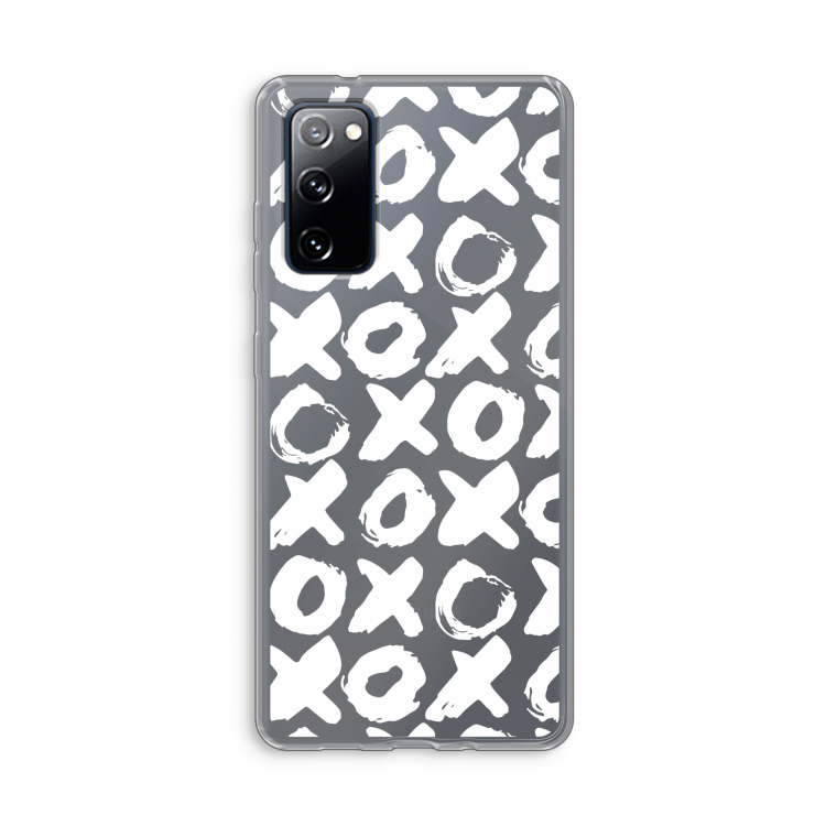 XOXO: Samsung Galaxy S20 FE / S20 FE 5G Transparant Hoesje