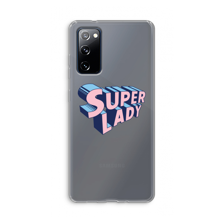 Superlady: Samsung Galaxy S20 FE / S20 FE 5G Transparant Hoesje