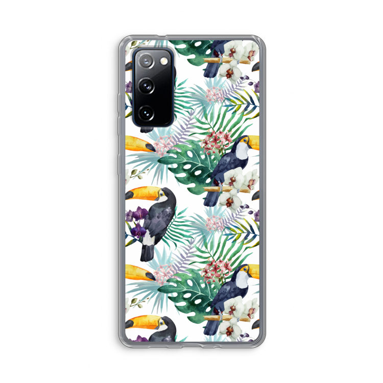 Tukans: Samsung Galaxy S20 FE / S20 FE 5G Transparant Hoesje