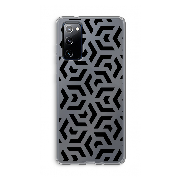 Crazy pattern: Samsung Galaxy S20 FE / S20 FE 5G Transparant Hoesje