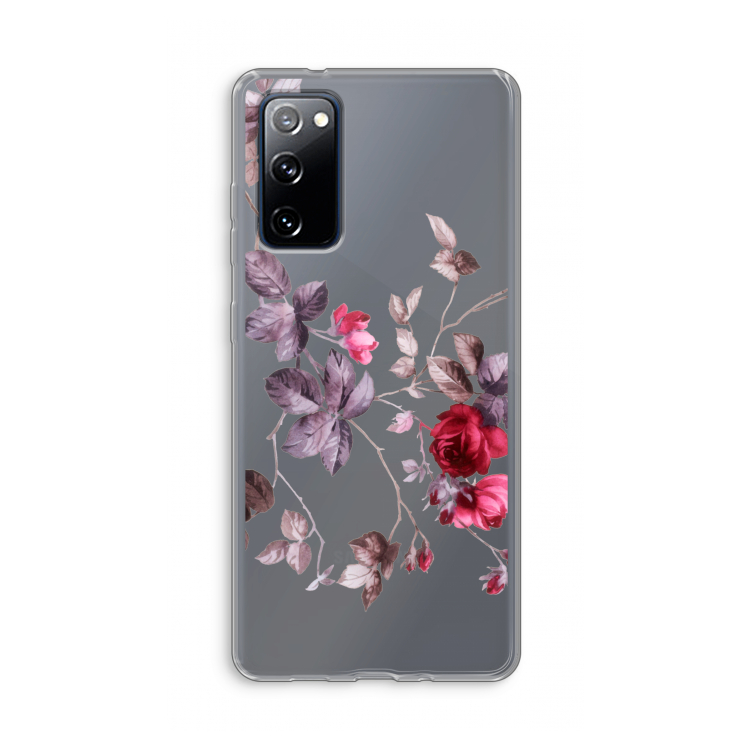 Mooie bloemen: Samsung Galaxy S20 FE / S20 FE 5G Transparant Hoesje