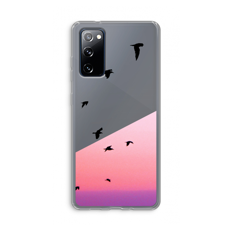 Fly away: Samsung Galaxy S20 FE / S20 FE 5G Transparant Hoesje