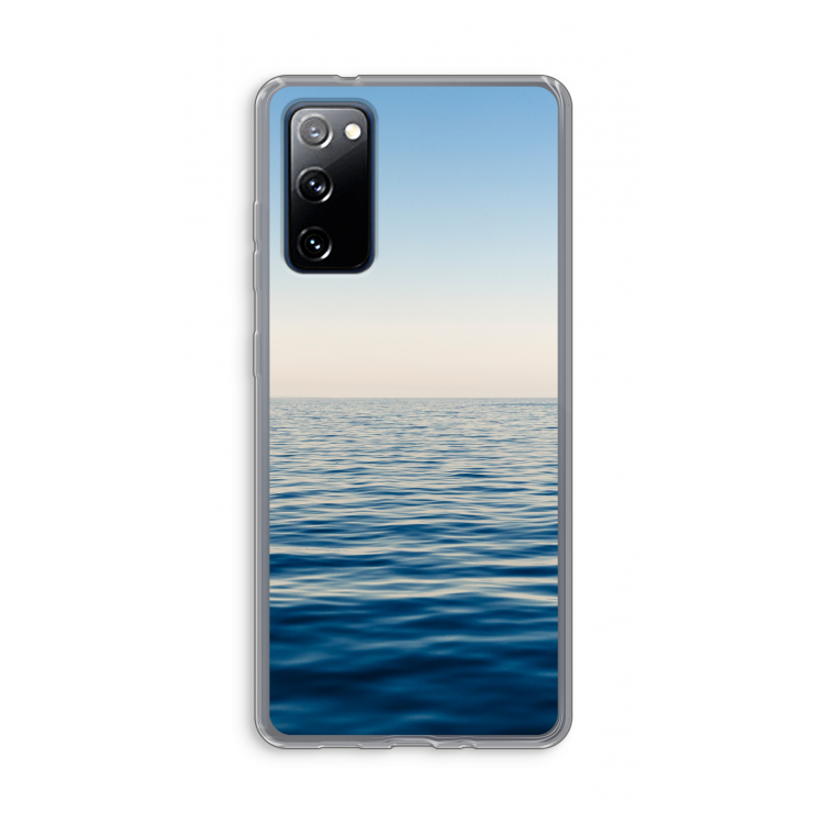 Water horizon: Samsung Galaxy S20 FE / S20 FE 5G Transparant Hoesje