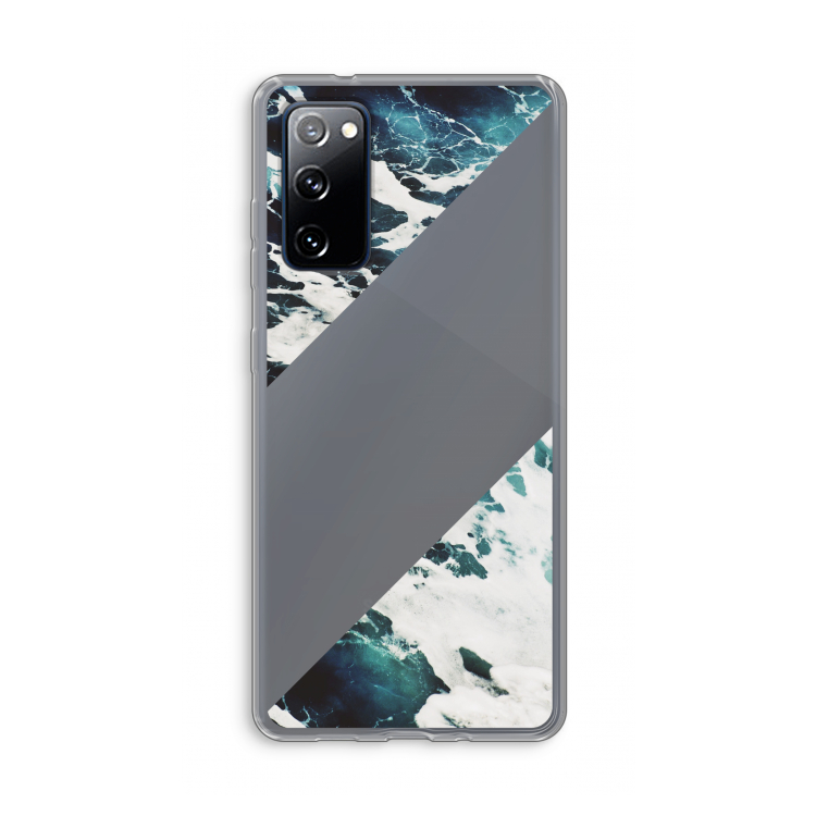 Golven: Samsung Galaxy S20 FE / S20 FE 5G Transparant Hoesje