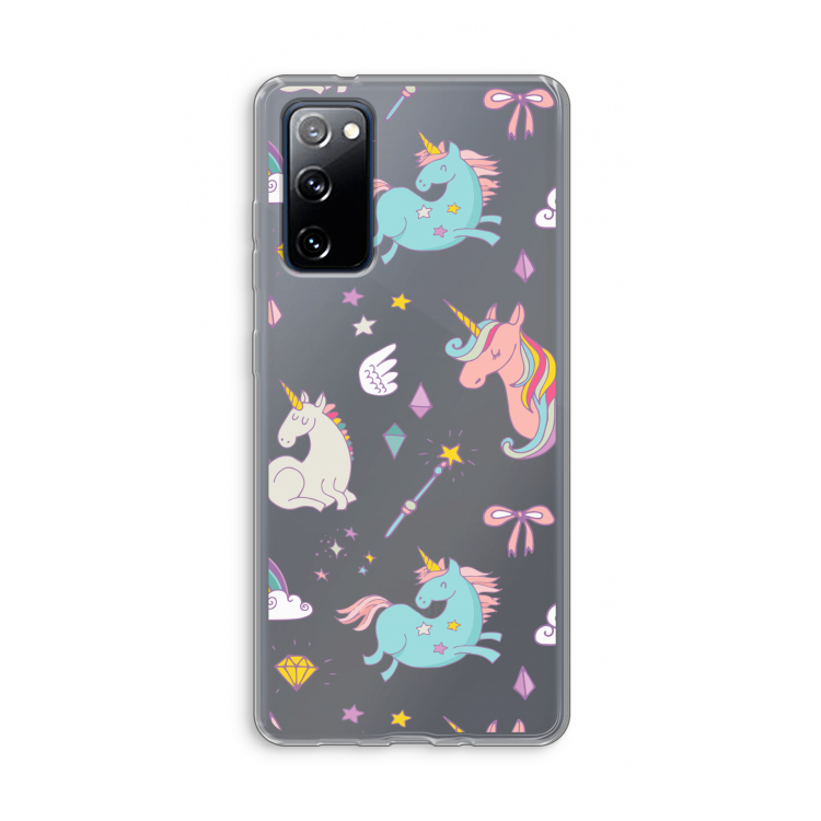 Fantasiewereld: Samsung Galaxy S20 FE / S20 FE 5G Transparant Hoesje