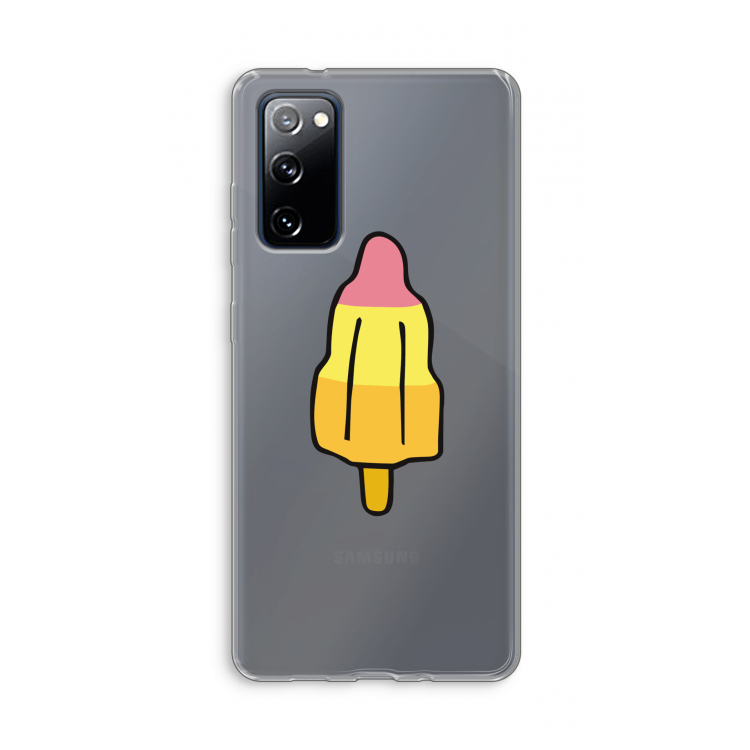 Raketijsje: Samsung Galaxy S20 FE / S20 FE 5G Transparant Hoesje
