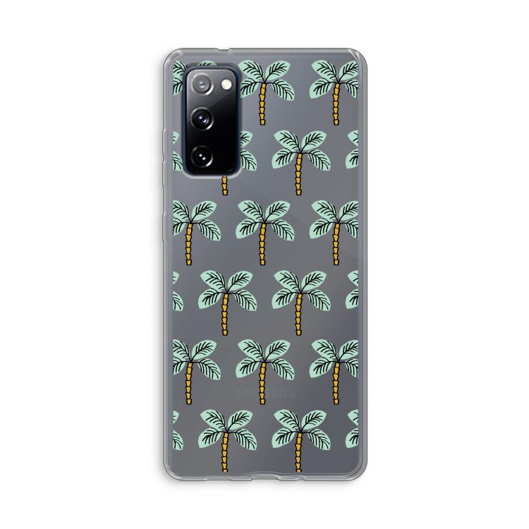 Paradise: Samsung Galaxy S20 FE / S20 FE 5G Transparant Hoesje