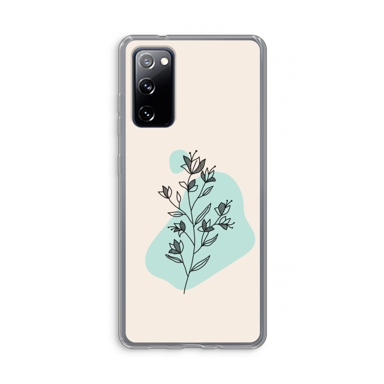 Violets are blue: Samsung Galaxy S20 FE / S20 FE 5G Transparant Hoesje