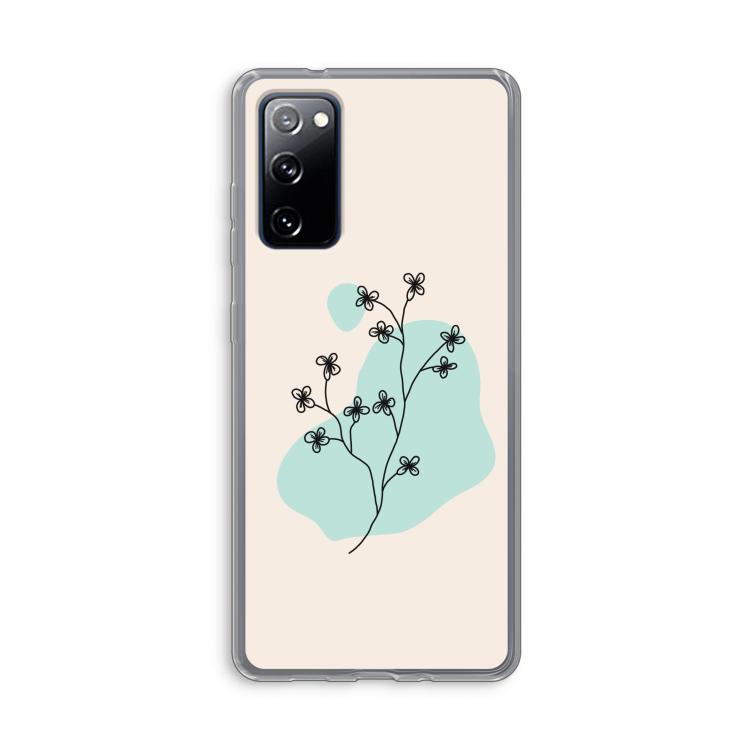 Love your petals: Samsung Galaxy S20 FE / S20 FE 5G Transparant Hoesje