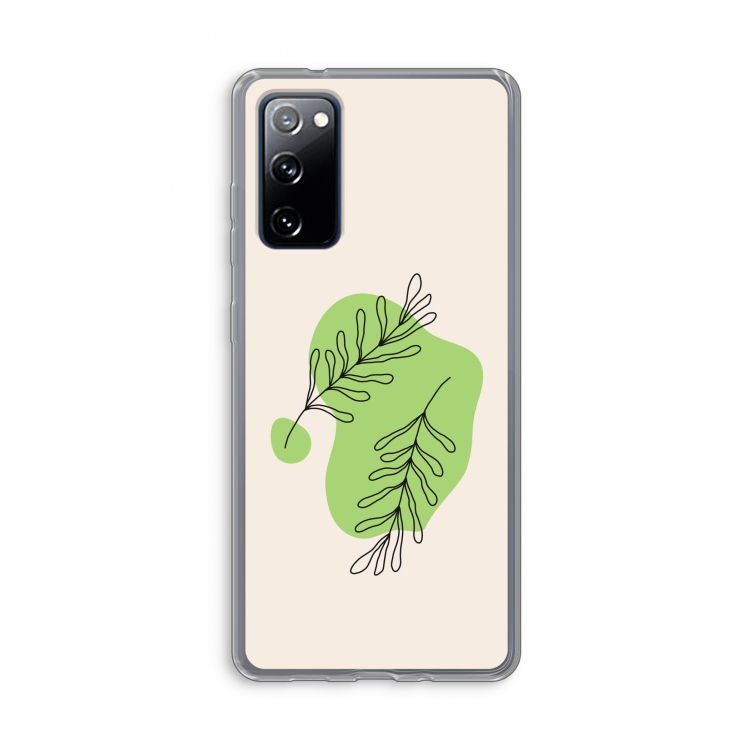 Beleaf in you: Samsung Galaxy S20 FE / S20 FE 5G Transparant Hoesje