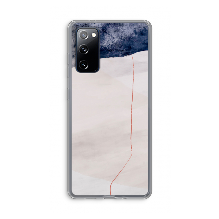 Stone White: Samsung Galaxy S20 FE / S20 FE 5G Transparant Hoesje