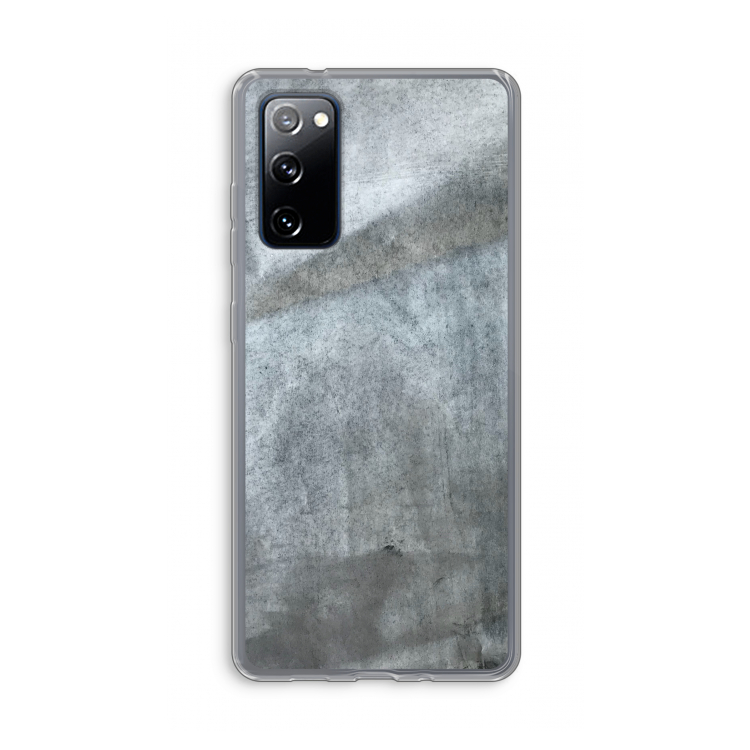 Grey Stone: Samsung Galaxy S20 FE / S20 FE 5G Transparant Hoesje