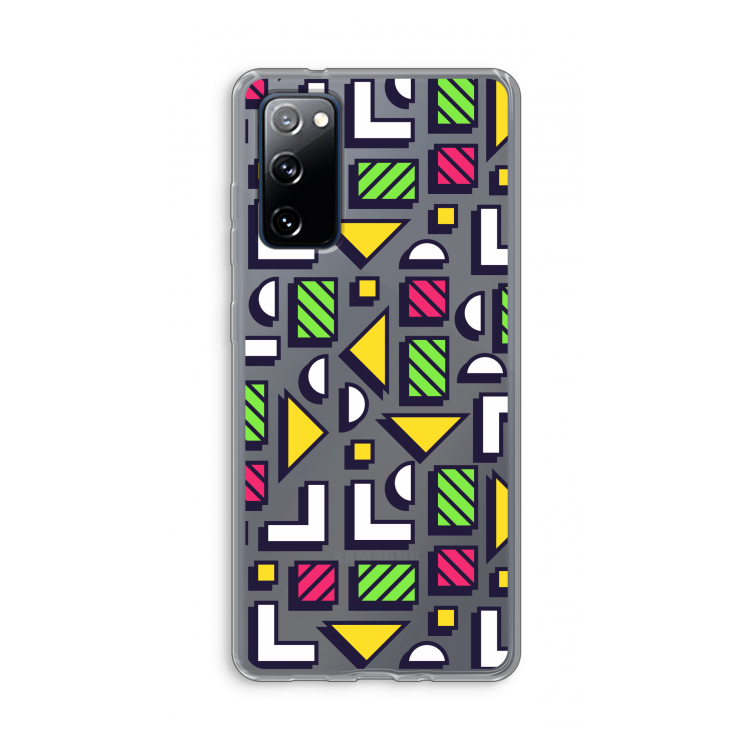 8-bit N°4: Samsung Galaxy S20 FE / S20 FE 5G Transparant Hoesje
