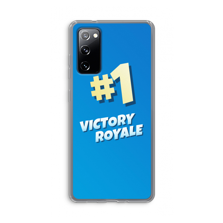 Victory Royale: Samsung Galaxy S20 FE / S20 FE 5G Transparant Hoesje