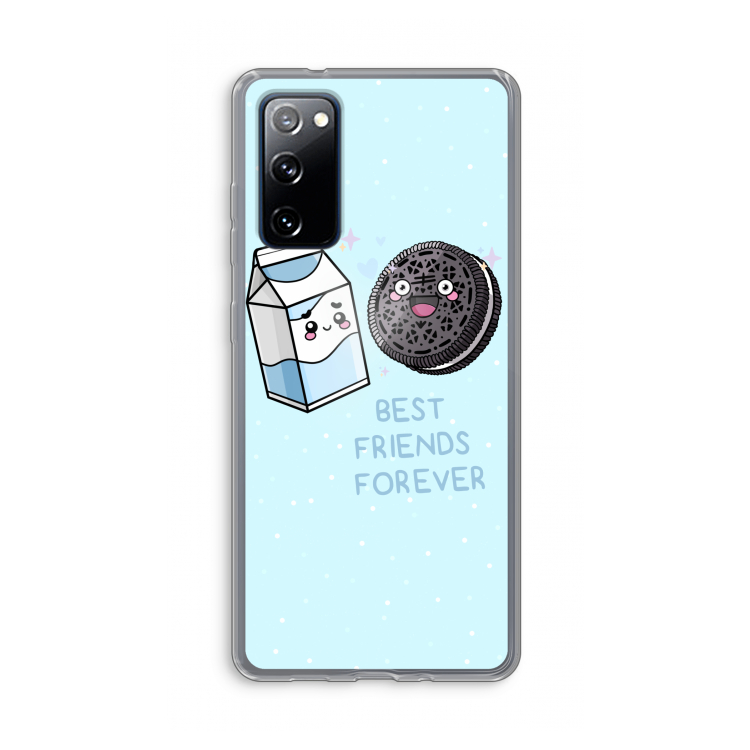 Best Friend Forever: Samsung Galaxy S20 FE / S20 FE 5G Transparant Hoesje