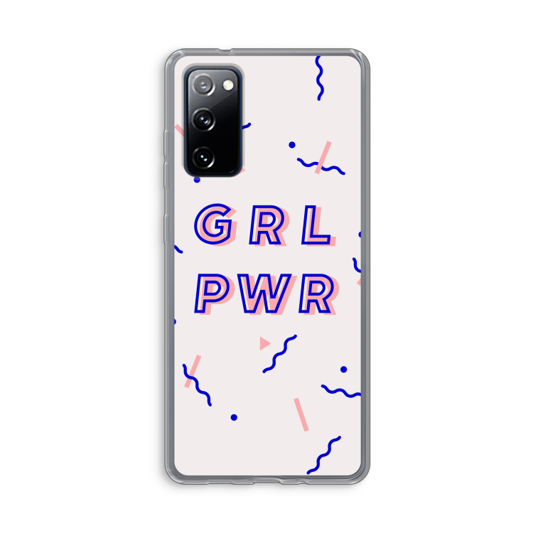 GRL PWR: Samsung Galaxy S20 FE / S20 FE 5G Transparant Hoesje