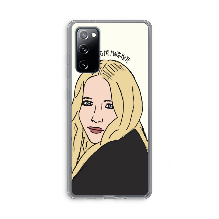 Mary Kate: Samsung Galaxy S20 FE / S20 FE 5G Transparant Hoesje