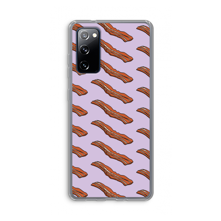 Bacon to my eggs #2: Samsung Galaxy S20 FE / S20 FE 5G Transparant Hoesje