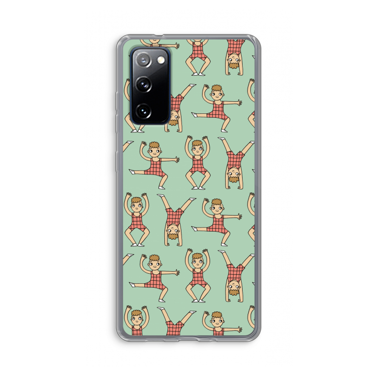 Gymboys: Samsung Galaxy S20 FE / S20 FE 5G Transparant Hoesje