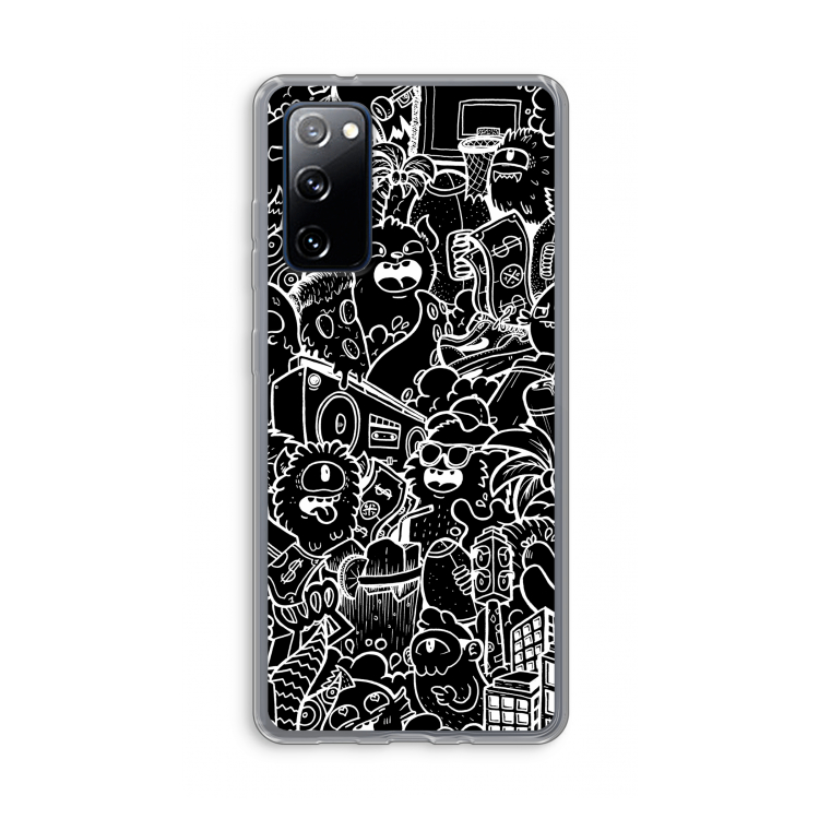 Vexx Black City : Samsung Galaxy S20 FE / S20 FE 5G Transparant Hoesje