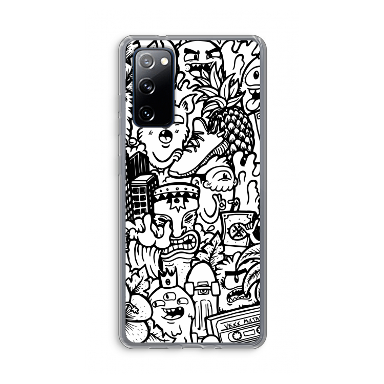 Vexx Mixtape #2: Samsung Galaxy S20 FE / S20 FE 5G Transparant Hoesje