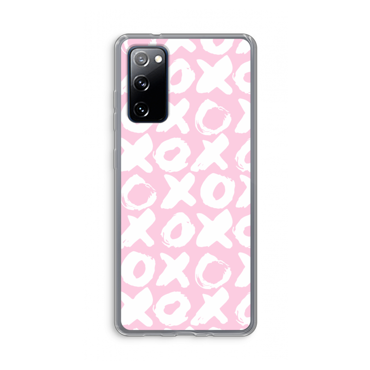 XOXO: Samsung Galaxy S20 FE / S20 FE 5G Transparant Hoesje