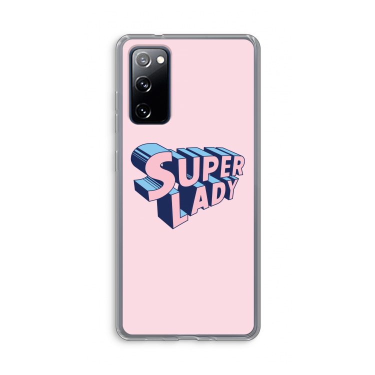 Superlady: Samsung Galaxy S20 FE / S20 FE 5G Transparant Hoesje