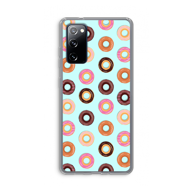 Donuts: Samsung Galaxy S20 FE / S20 FE 5G Transparant Hoesje