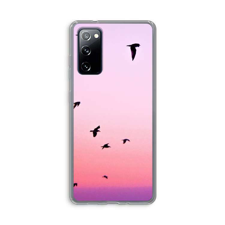 Fly away: Samsung Galaxy S20 FE / S20 FE 5G Transparant Hoesje