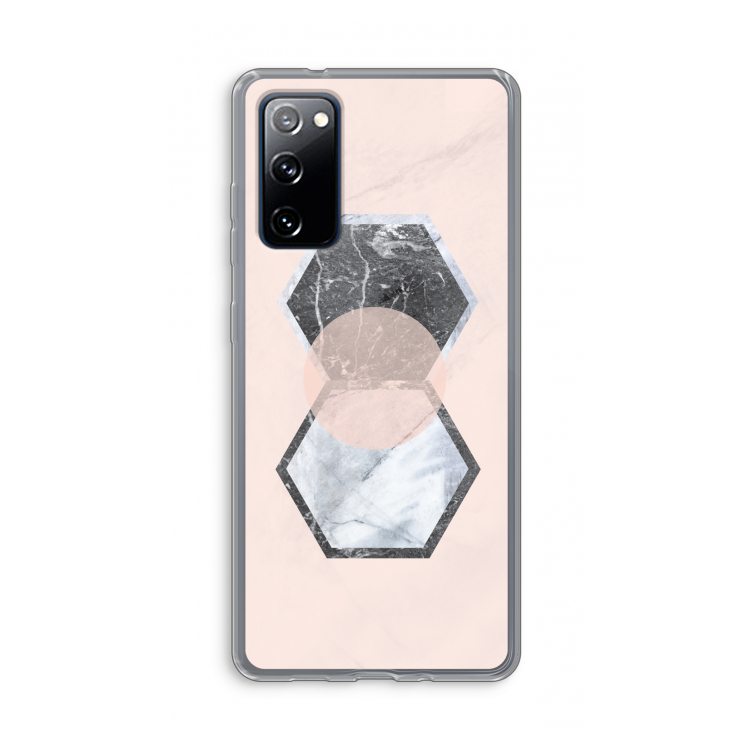 Creatieve toets: Samsung Galaxy S20 FE / S20 FE 5G Transparant Hoesje