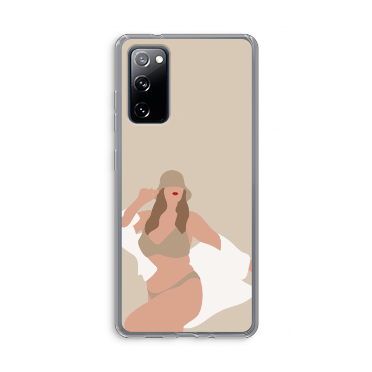 One of a kind: Samsung Galaxy S20 FE / S20 FE 5G Transparant Hoesje