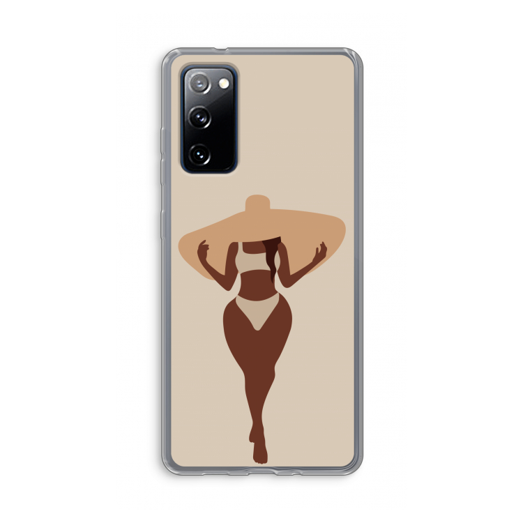 Let's get salty: Samsung Galaxy S20 FE / S20 FE 5G Transparant Hoesje