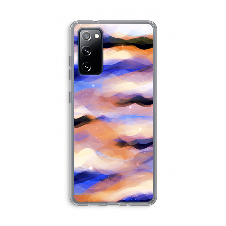 Donkere Wolken: Samsung Galaxy S20 FE / S20 FE 5G Transparant Hoesje