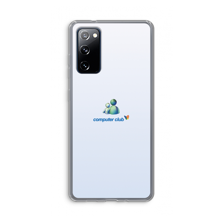 MSN: Samsung Galaxy S20 FE / S20 FE 5G Transparant Hoesje