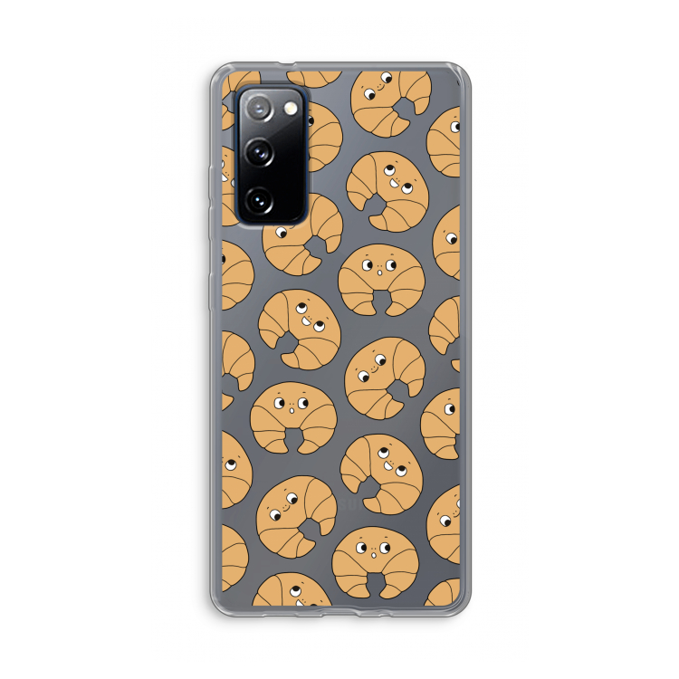 Croissant: Samsung Galaxy S20 FE / S20 FE 5G Transparant Hoesje