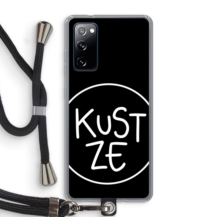 KUST ZE: Samsung Galaxy S20 FE / S20 FE 5G Transparant Hoesje met koord