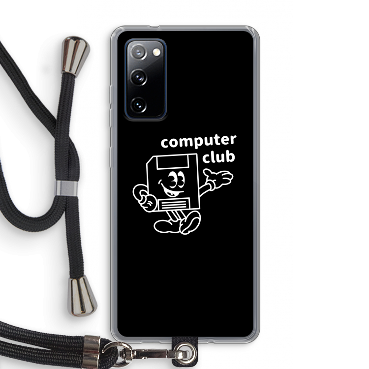 Floppyhead: Samsung Galaxy S20 FE / S20 FE 5G Transparant Hoesje met koord