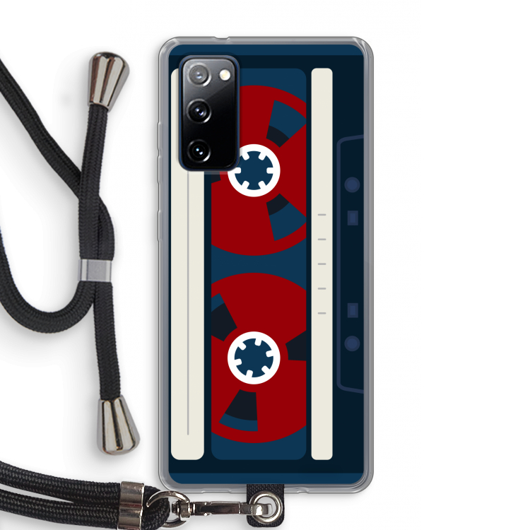 Here's your tape: Samsung Galaxy S20 FE / S20 FE 5G Transparant Hoesje met koord