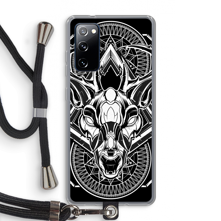 Oh Deer: Samsung Galaxy S20 FE / S20 FE 5G Transparant Hoesje met koord