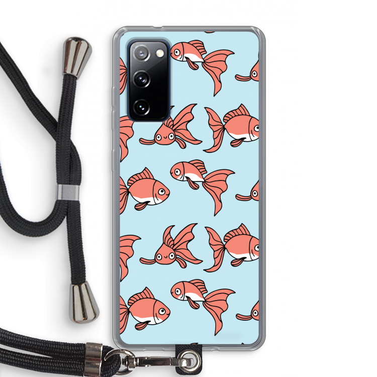 Blub: Samsung Galaxy S20 FE / S20 FE 5G Transparant Hoesje met koord