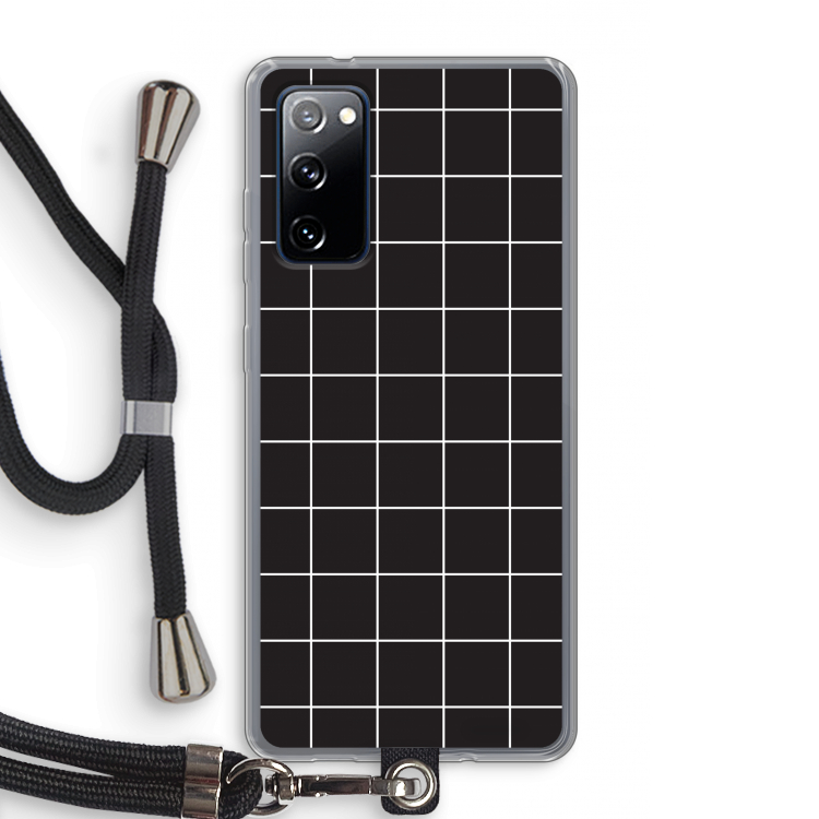 Rooster 2: Samsung Galaxy S20 FE / S20 FE 5G Transparant Hoesje met koord