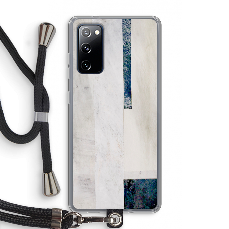 Meet you there: Samsung Galaxy S20 FE / S20 FE 5G Transparant Hoesje met koord