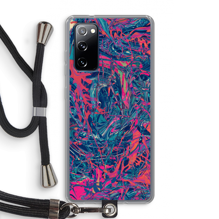 Sleeping Dreams: Samsung Galaxy S20 FE / S20 FE 5G Transparant Hoesje met koord