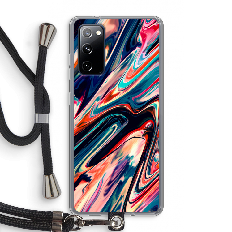 Quantum Being: Samsung Galaxy S20 FE / S20 FE 5G Transparant Hoesje met koord