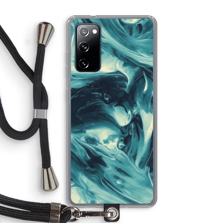 Dreaming About Whales: Samsung Galaxy S20 FE / S20 FE 5G Transparant Hoesje met koord