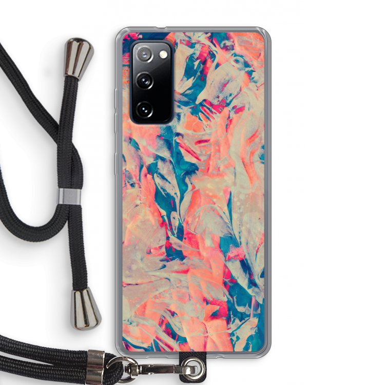 Alone: Samsung Galaxy S20 FE / S20 FE 5G Transparant Hoesje met koord