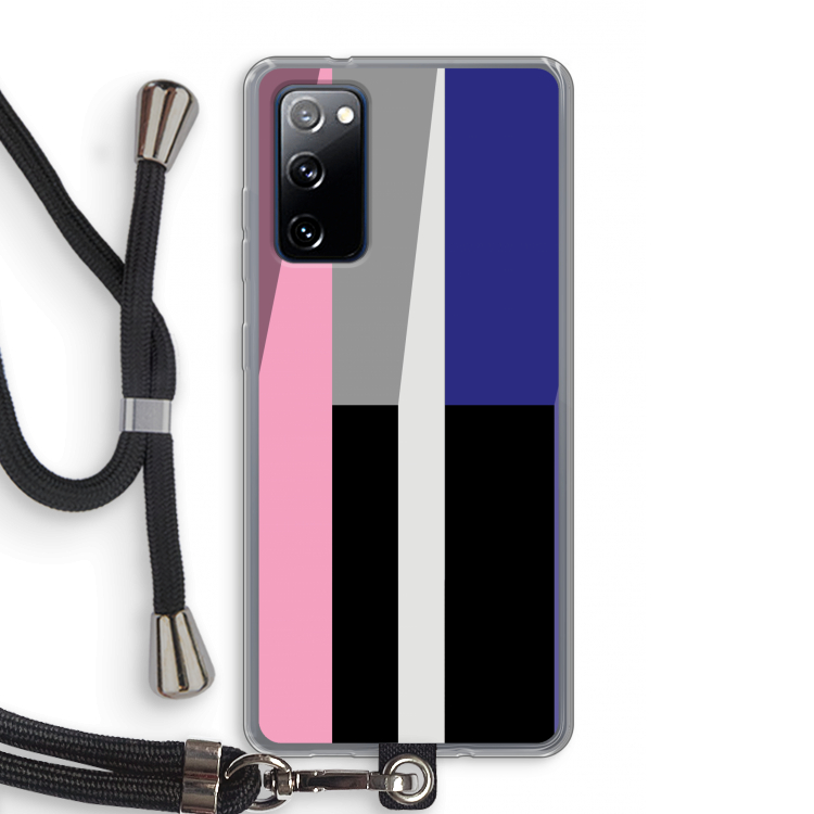 Gestalte 4: Samsung Galaxy S20 FE / S20 FE 5G Transparant Hoesje met koord