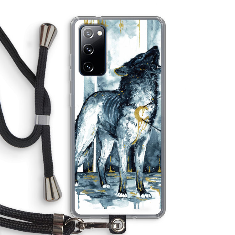 Bleeding Soul: Samsung Galaxy S20 FE / S20 FE 5G Transparant Hoesje met koord